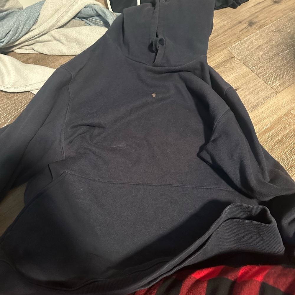 Richer Poorer Men's Navy Crewneck Pullover Hoodie